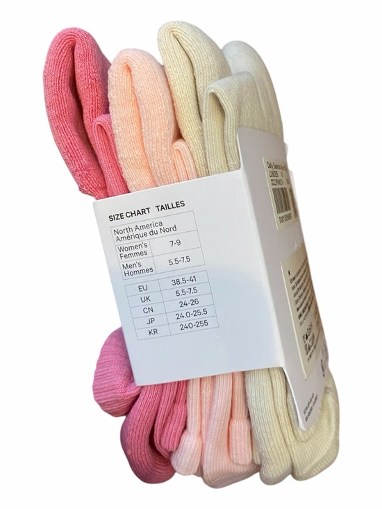 lululemon athletica Other - NWT Lululemon Daily Essential Sicks 3Pair CANDY CLOUD/PEARL PINK Size: Medium
